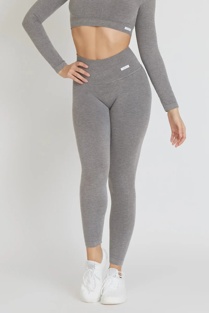 Leggings Push Up Essence BambùFIR Stone Scuro