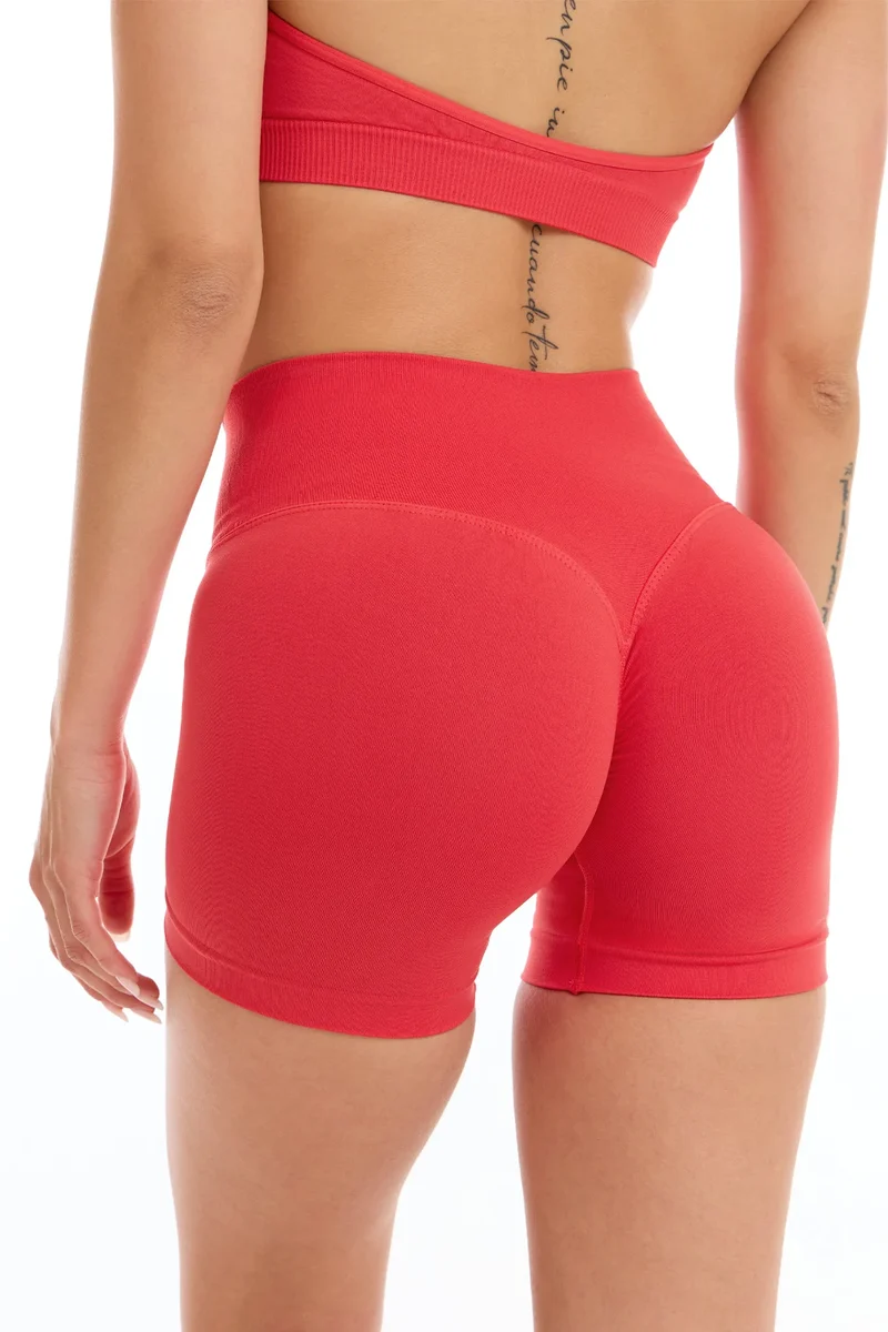 Shorts Push Up Vita Bassa Venere Corallo