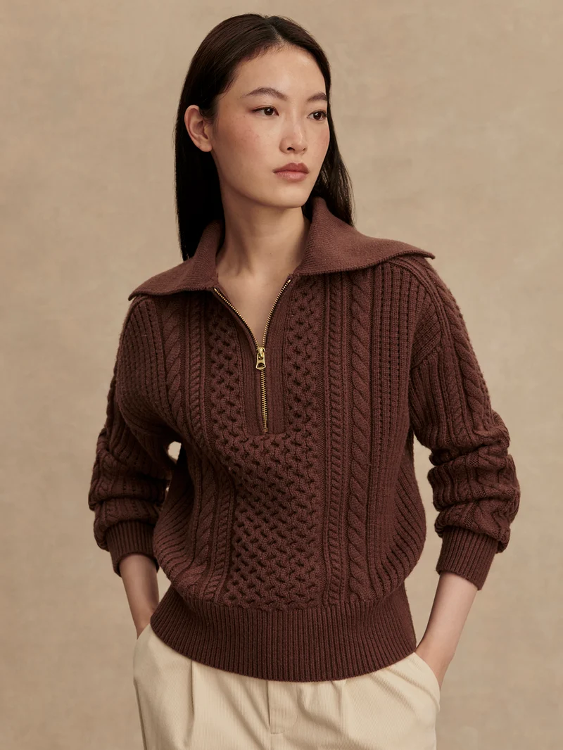 Camello Cable Half Zip 2.0