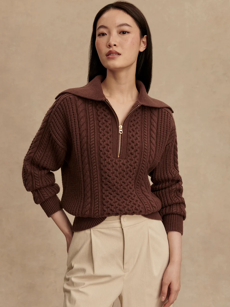 Camello Cable Half Zip 2.0