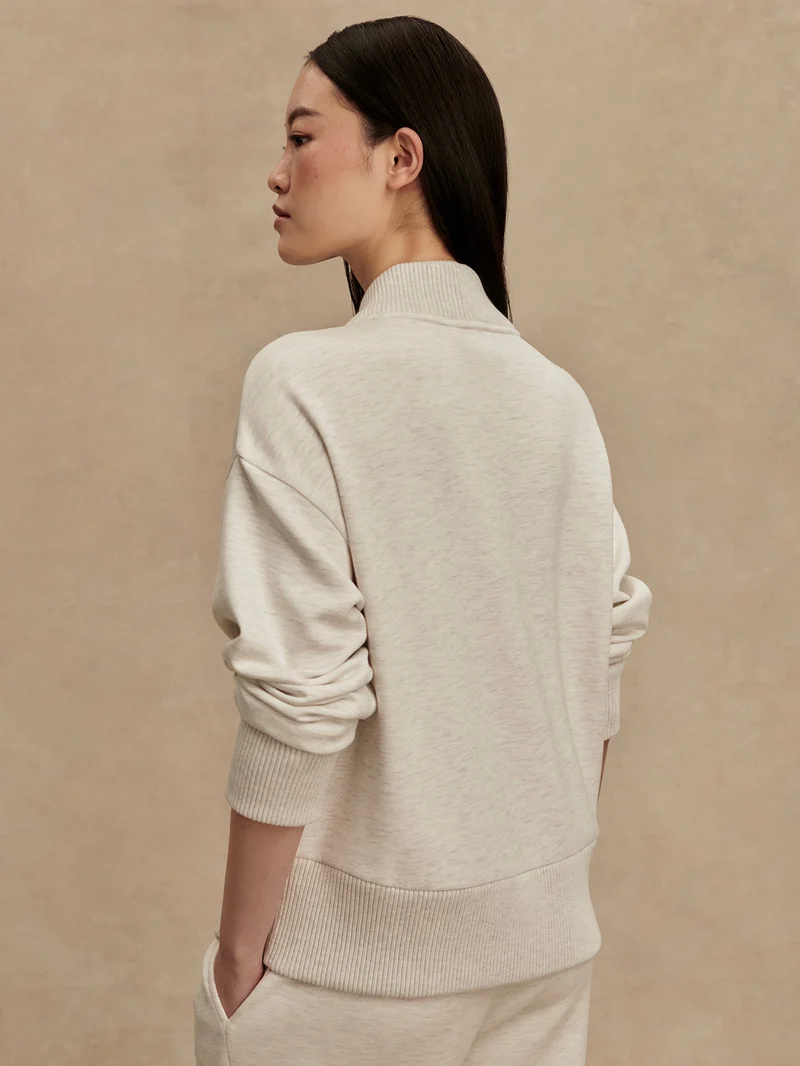 Sally Half Zip Sweat