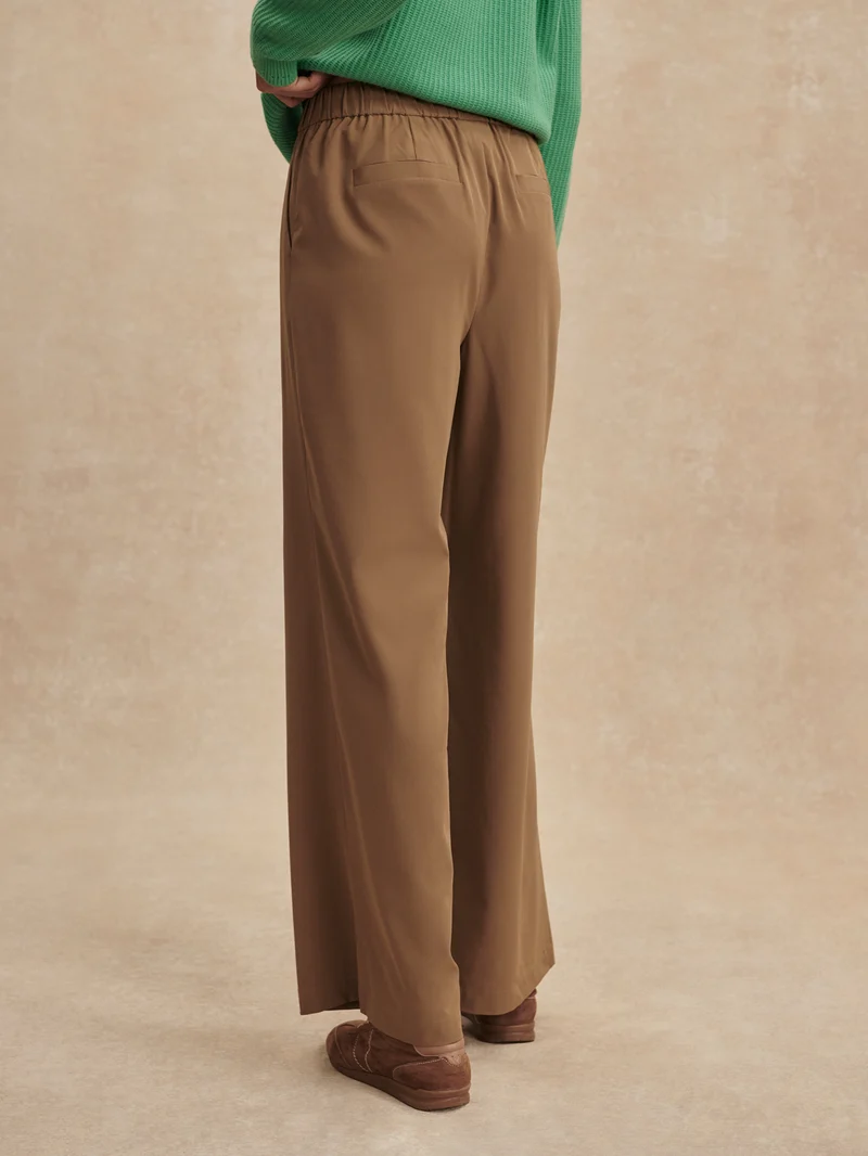 Lightweight Stretch Wide Leg Travel Pant Regular