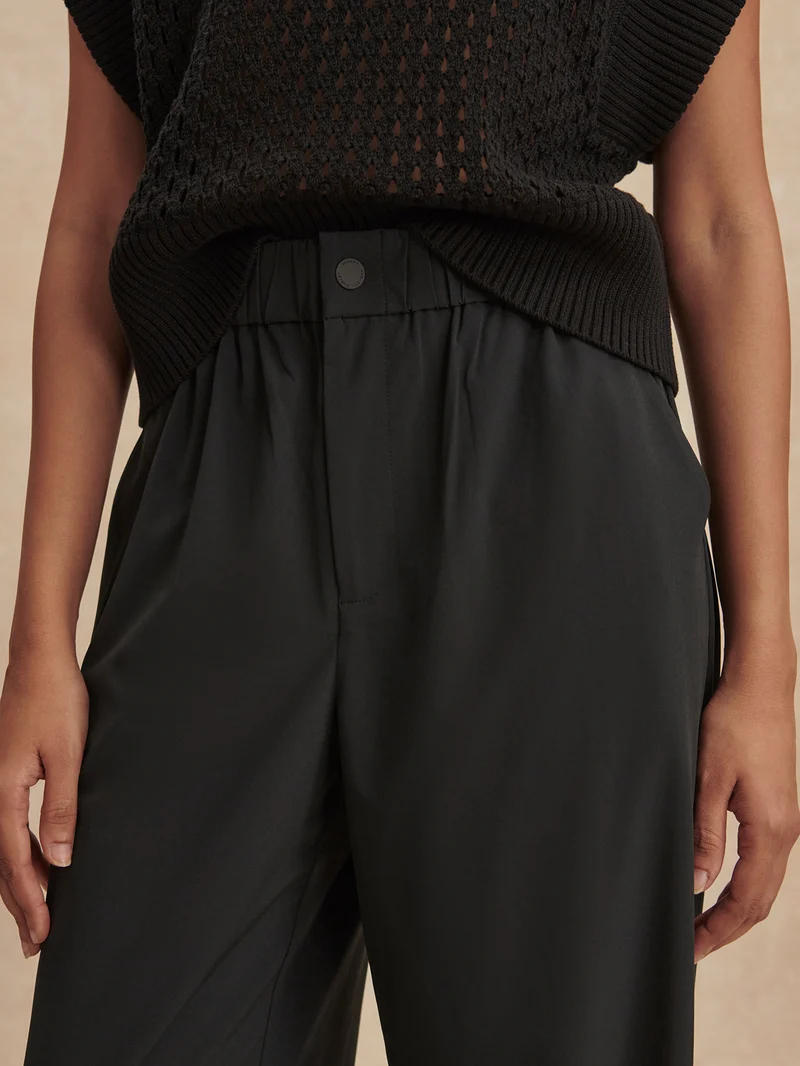 Lightweight Stretch Wide Leg Travel Pant Regular