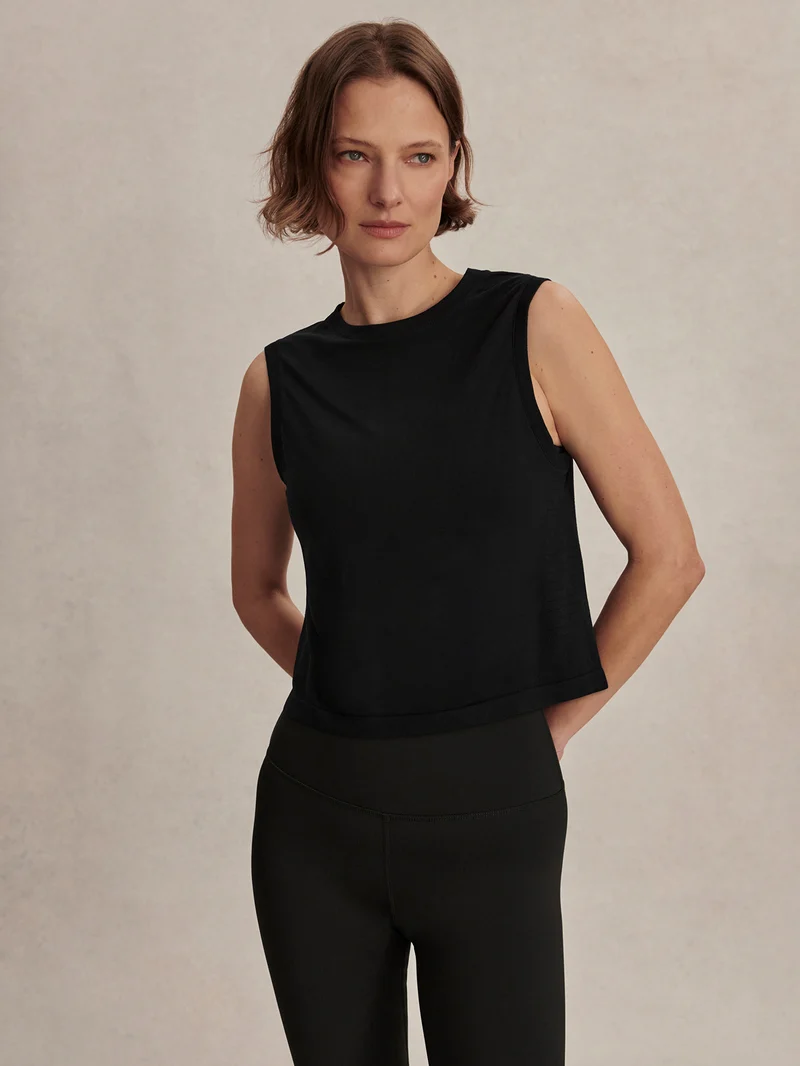 Nate Seamless Cropped Tank
