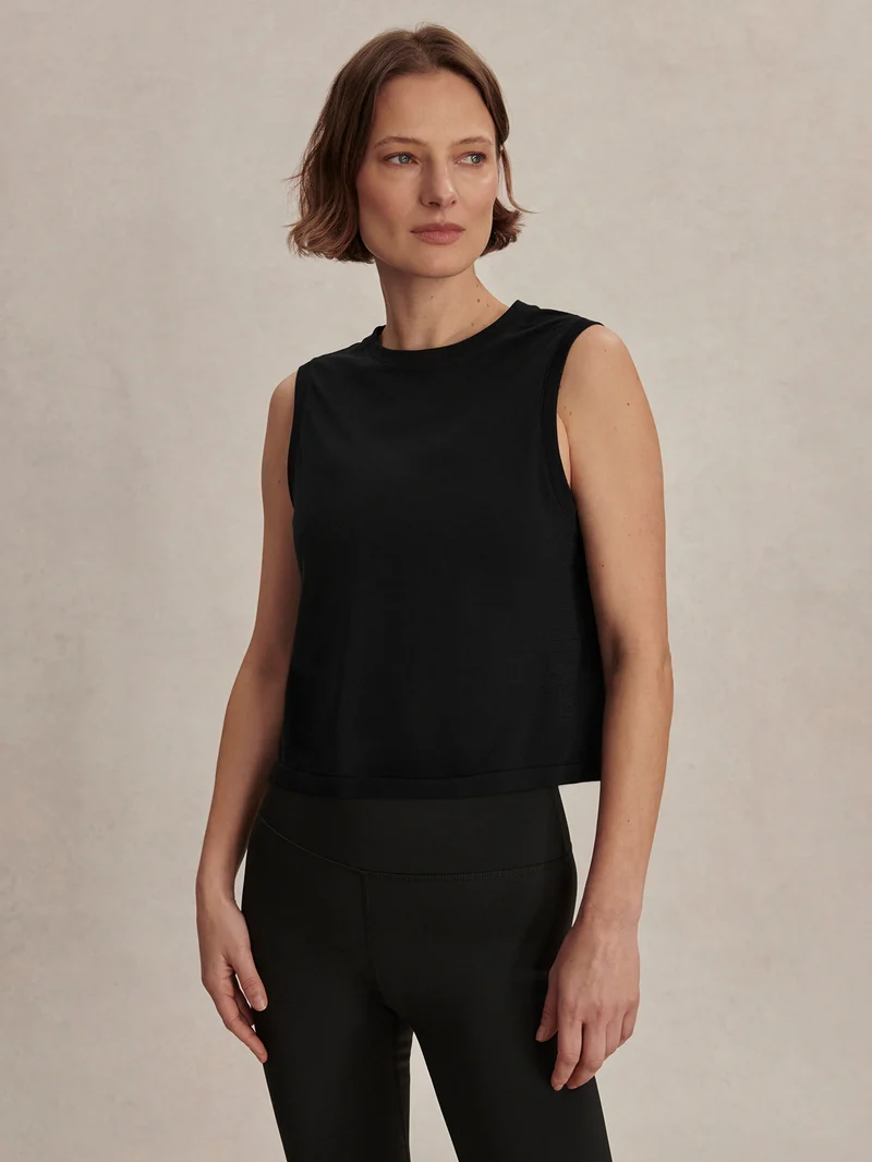 Nate Seamless Cropped Tank