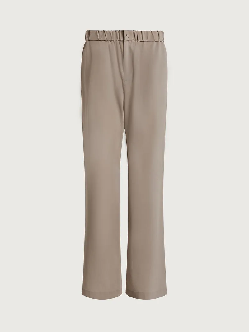 Lightweight Stretch Wide Leg Travel Pant Long
