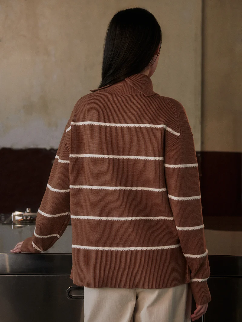 Hamish Stitch Knit Sweater