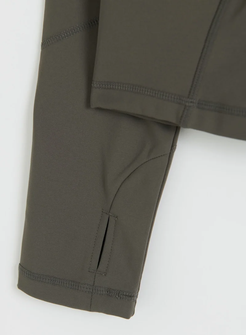 Dark Ivy Warming Zip Jacket