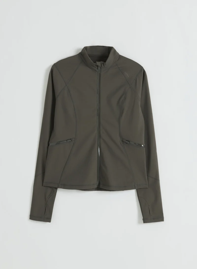 Dark Ivy Warming Zip Jacket