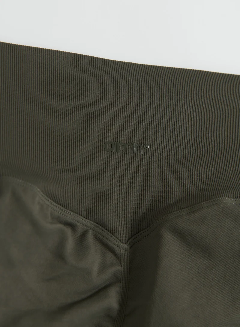Dark Ivy Shape Seamless Petite Tights