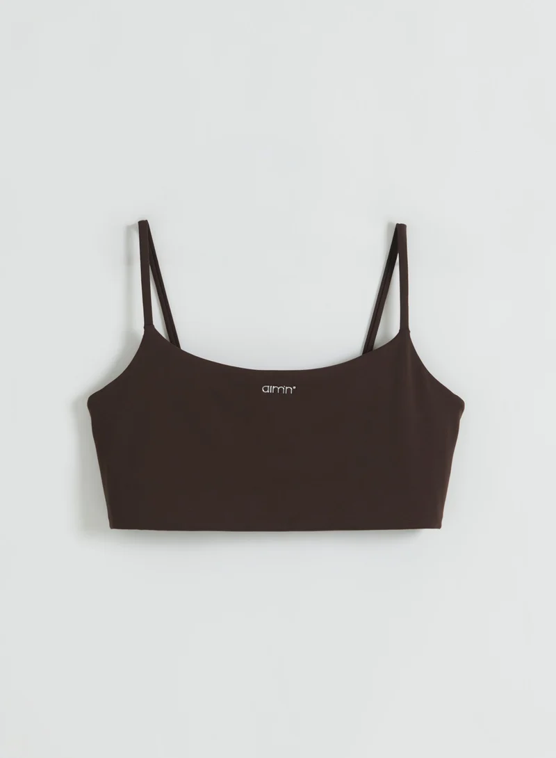 Chocolate Sculpting Strap Bra