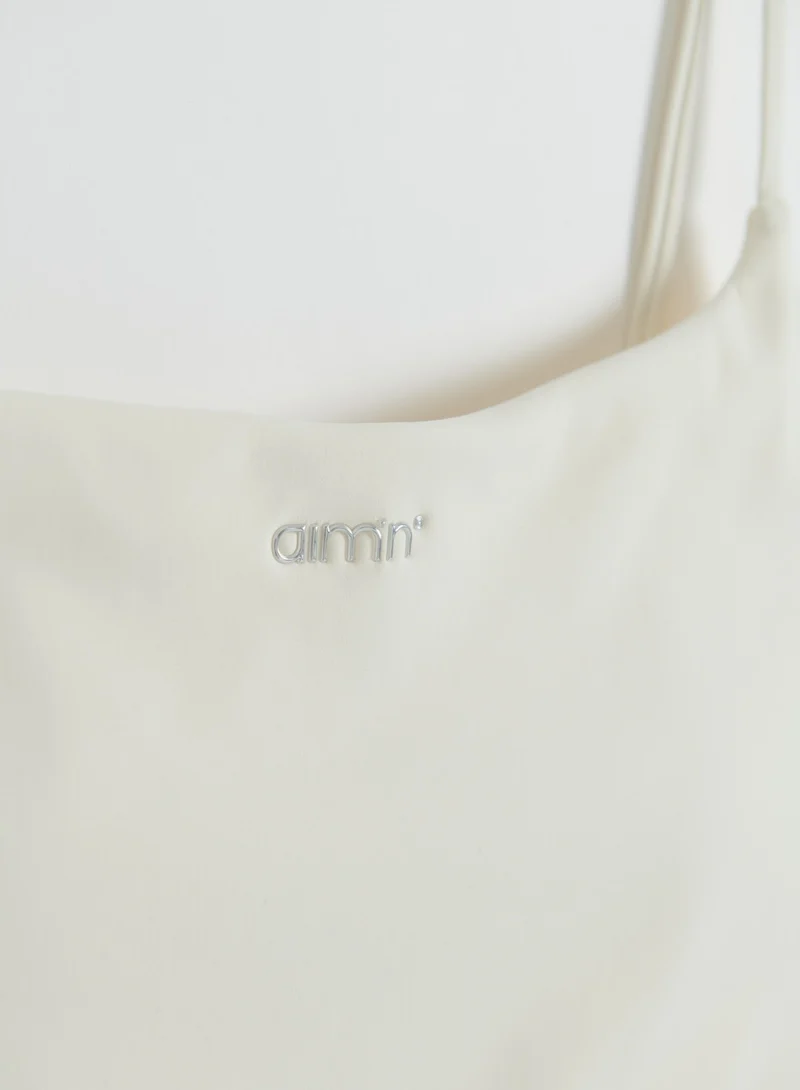 Cream Sculpting Strap Bra