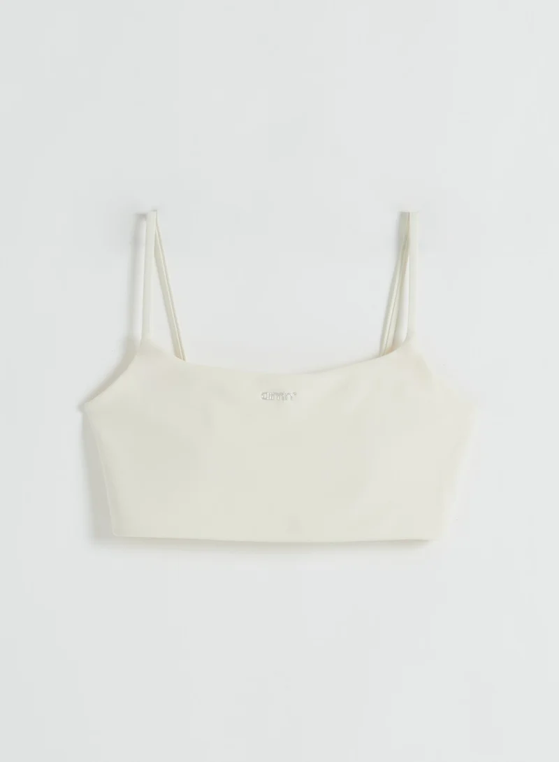 Cream Sculpting Strap Bra