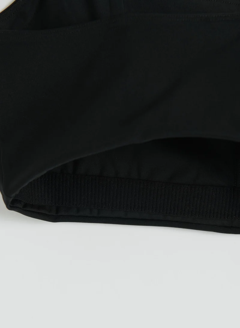 Black Sculpting Strap Bra
