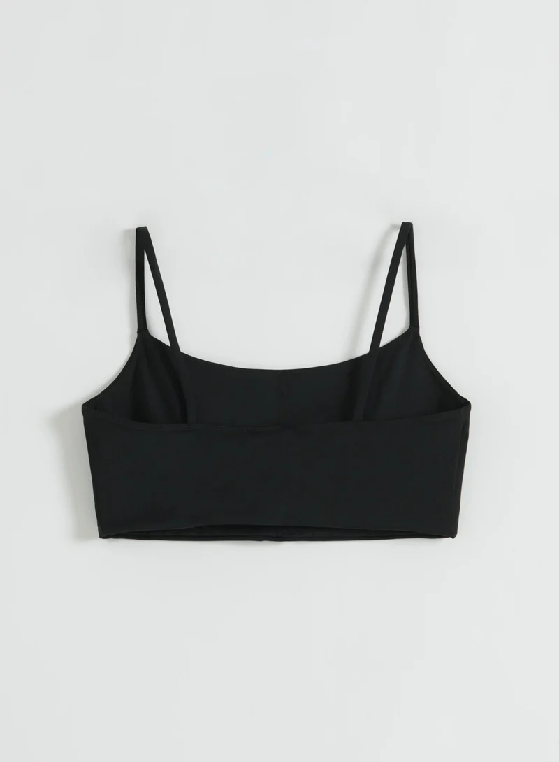 Black Sculpting Strap Bra