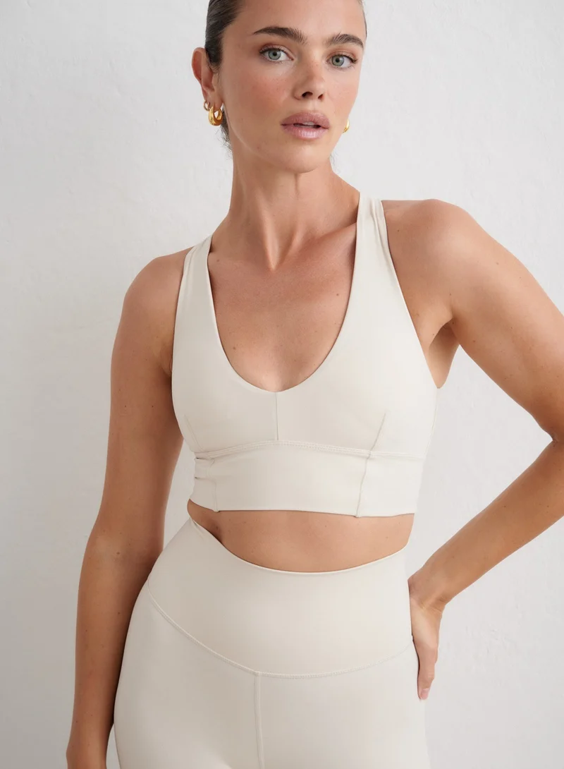 Sand Sculpting Crossed Back Bra