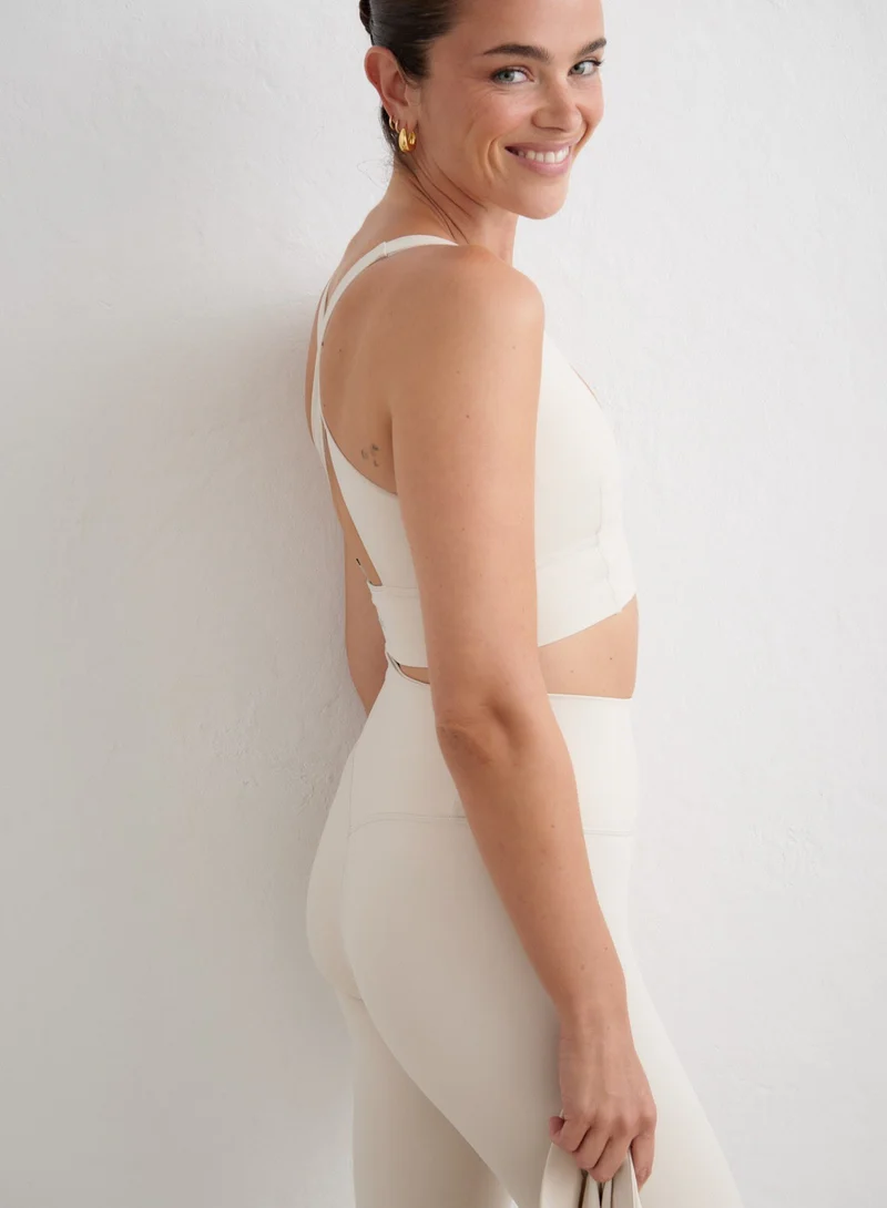 Sand Sculpting Crossed Back Bra