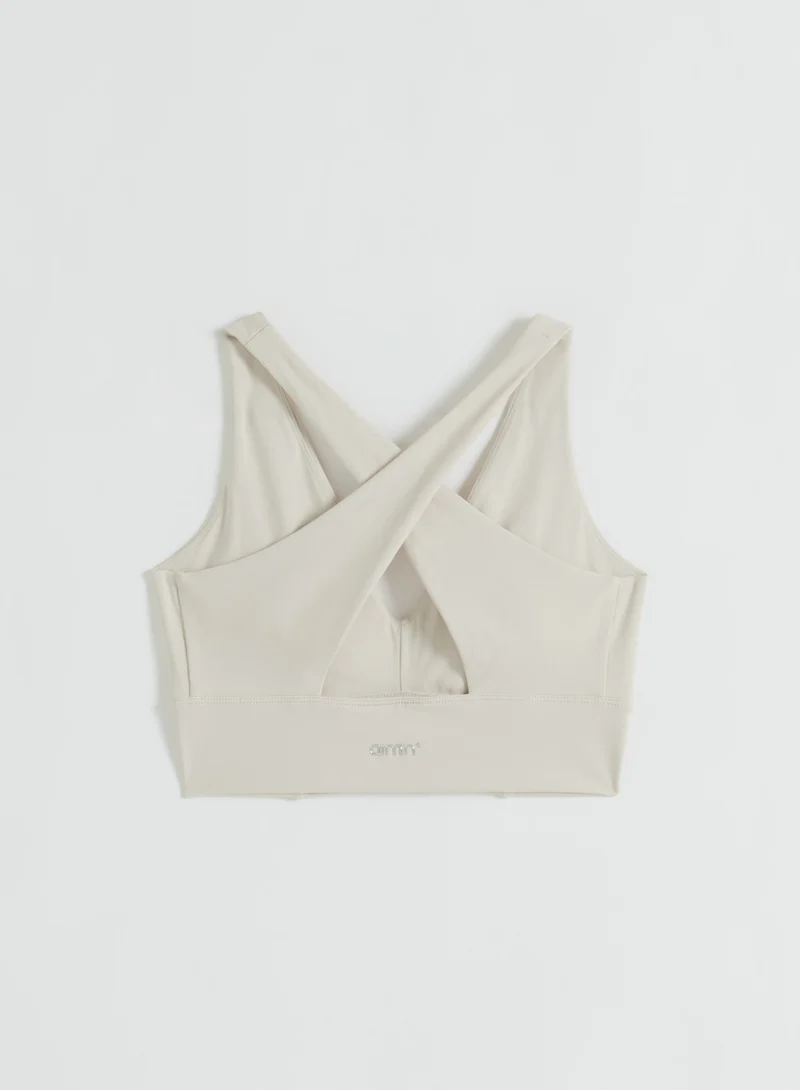 Sand Sculpting Crossed Back Bra