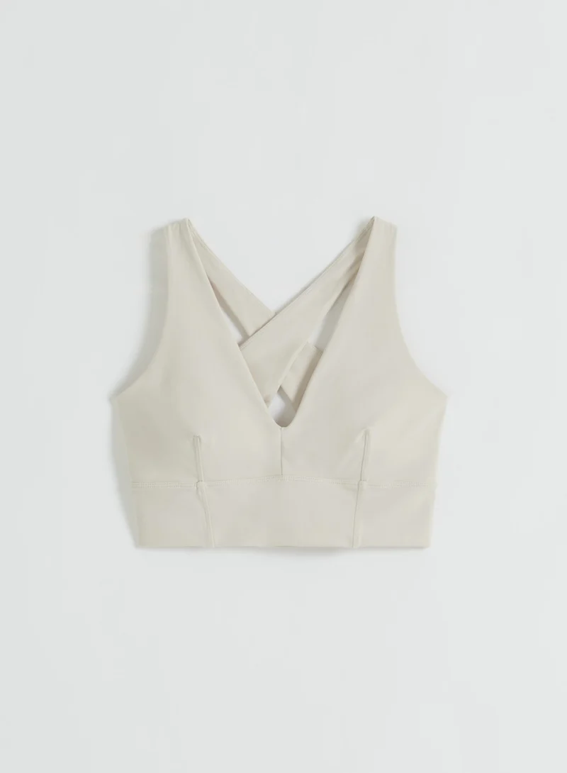 Sand Sculpting Crossed Back Bra
