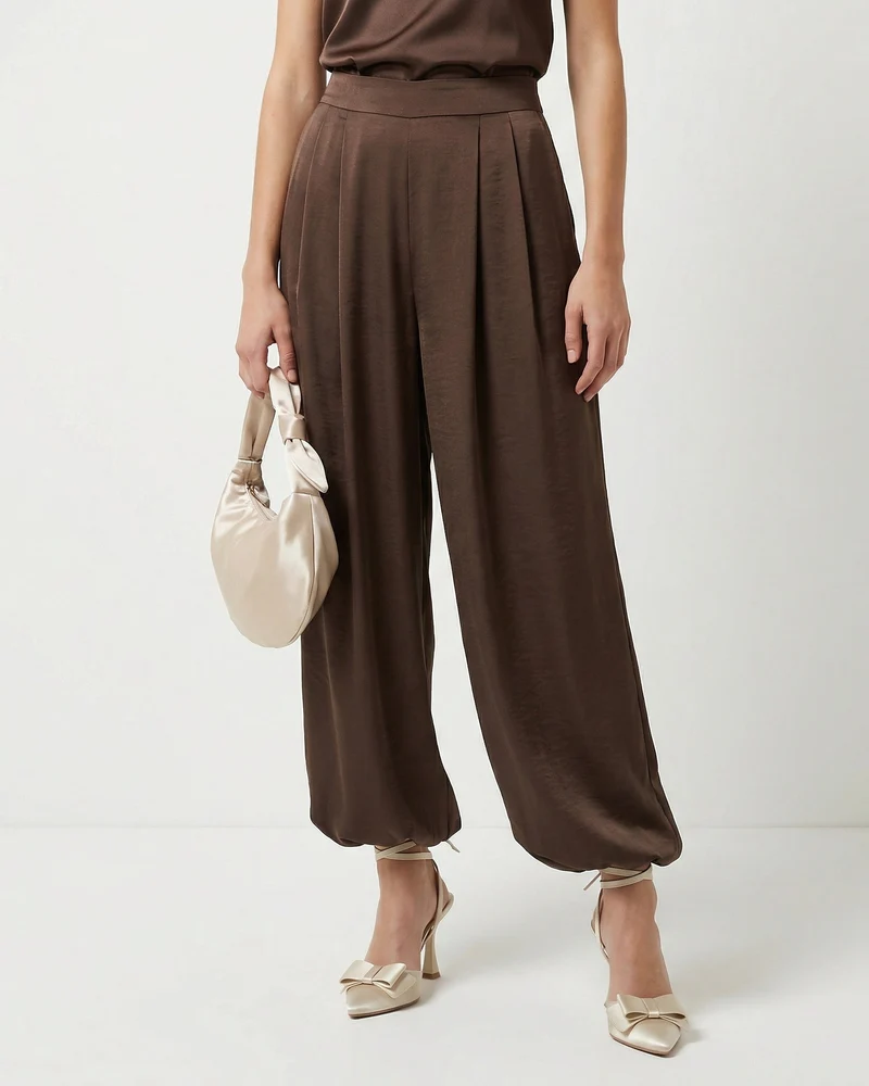 Pantalone effetto palloncino - Moro