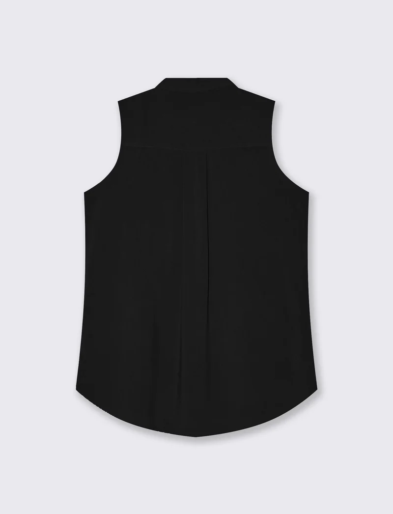 Camicia Giro Manica Basica - Nero