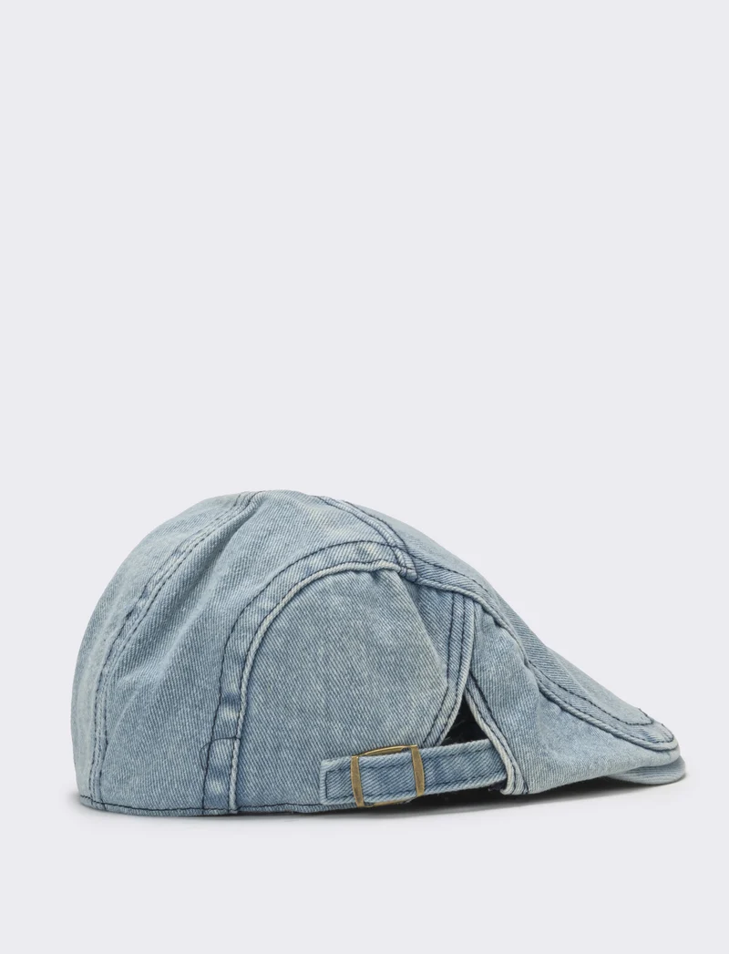 Cappello uomo coppola denim - Denim