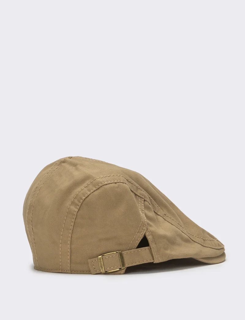 Cappello uomo coppola denim - Grigio fango