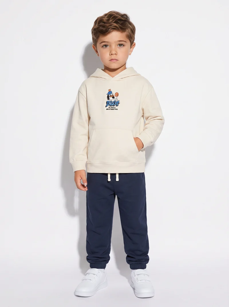 Joggers Comfort in Cotone Elasticizzato - Blu