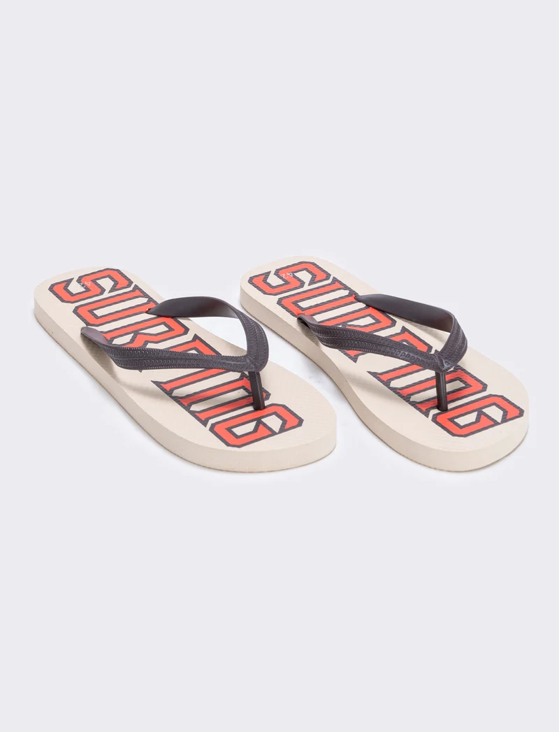 Infradito surfing da uomo in pvc - Arancio