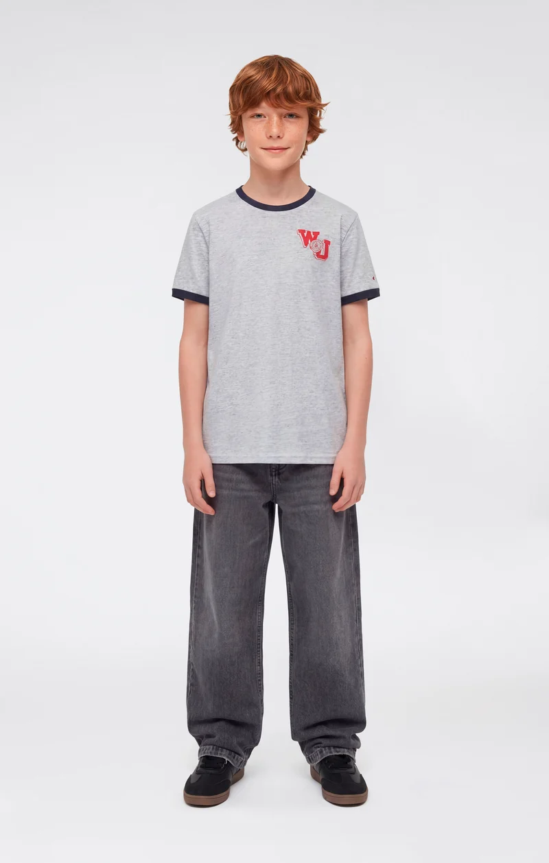 Boys’ Ringer T-Shirt with Graphic