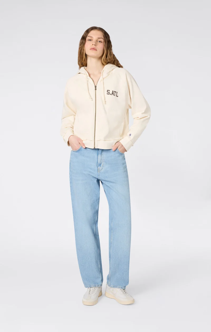 Women’s East West Hooded Full Zip Sweatshirt