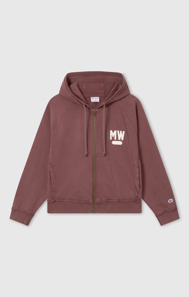 Women’s East West Hooded Full Zip Sweatshirt