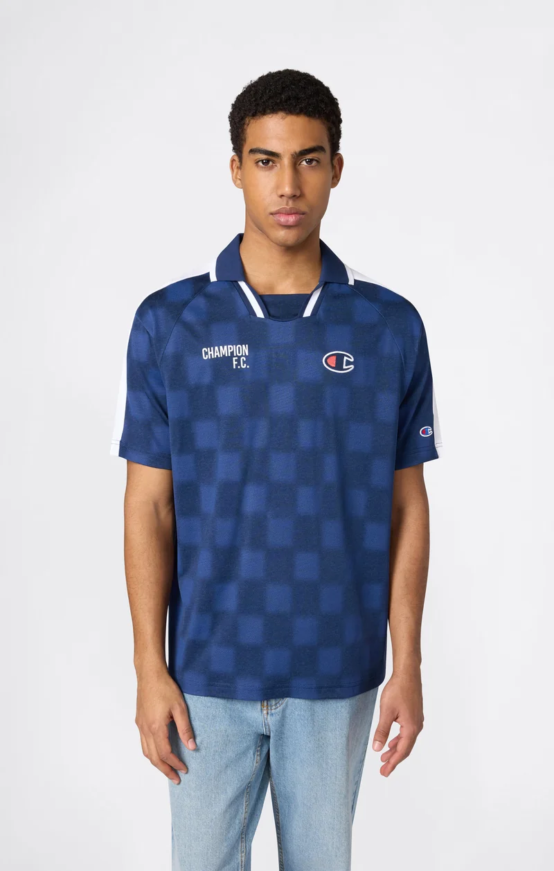 Men’s Football-Inspired Polo Shirt