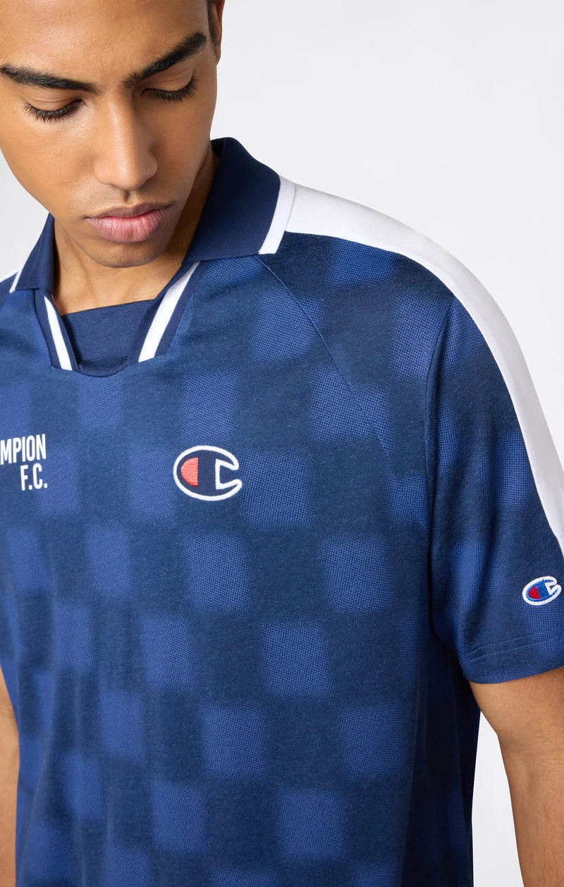 Men’s Football-Inspired Polo Shirt