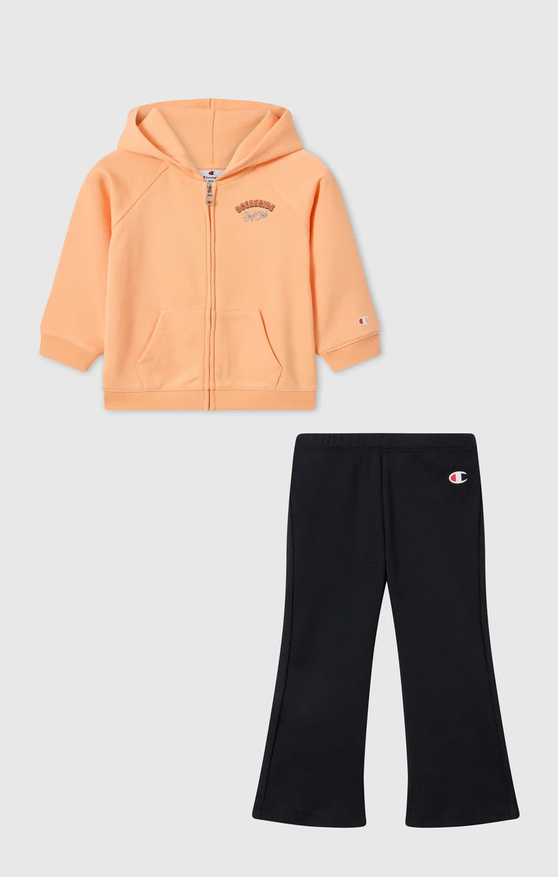 Baby Girl Hoodie and Pants Set