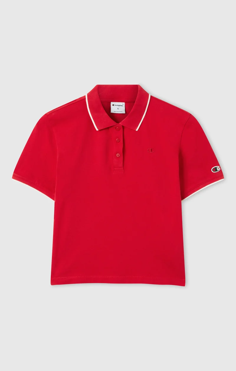 Women’s Cropped Polo Shirt
