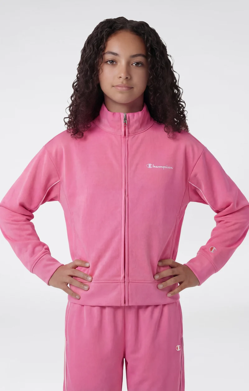 Girls’ Full Zip Sweatshirt and Pants Tracksuit