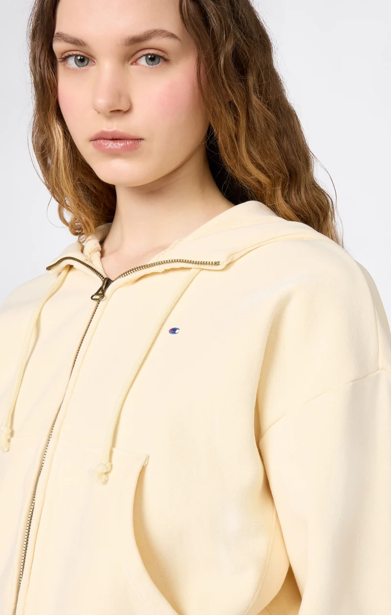 Women’s Lightweight Reverse Weave Full Zip Hoodie