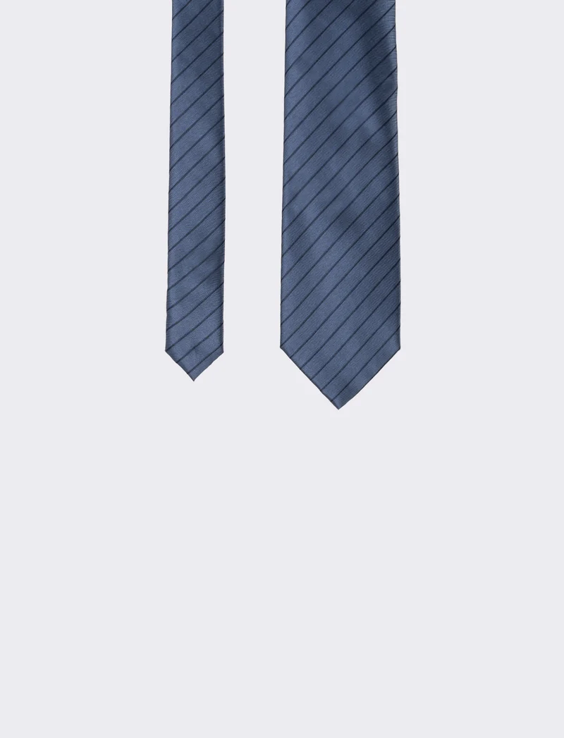 Cravatta uomo regimental - Blu royal