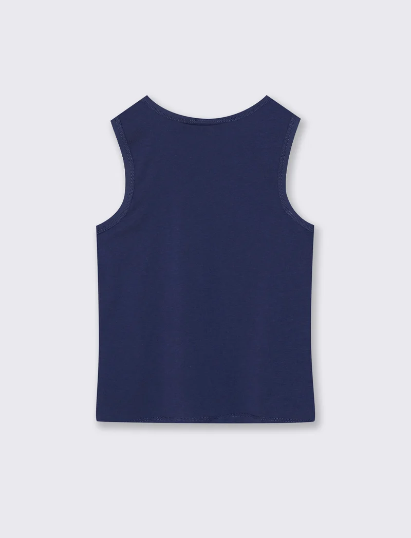 Canotta in cotone NBA da bambino - Blu