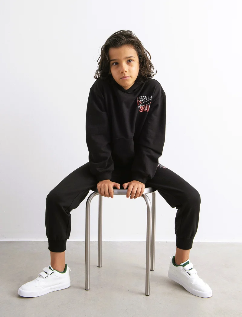 JOGGER CON TASCHE - Nero