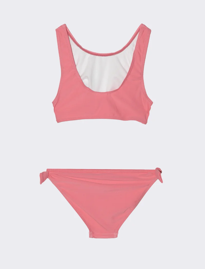 Costume due pezzi con Stampa Stitch da bambina - Rosa