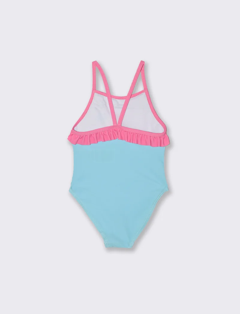 Costume intero sfumato Stitch da neonata - Turchese