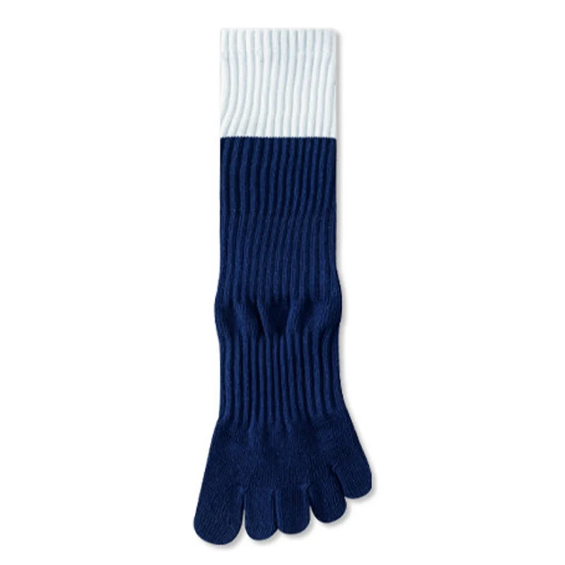 Olivenorma Hochelastische, mittelhohe Yoga-Socken mit durchgehender Silikonsohle, rutschfester und stoßdämpfender Sohle, geräuschlose Sport- und Fitness-Socken für Damen