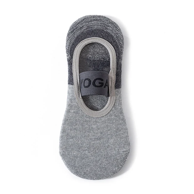Olivenorma Yoga-Socken mit verstecktem Futter, rutschfest, stoßdämpfend, aus weicher, atmungsaktiver Baumwolle, ideal für Damen-Yoga-Workouts