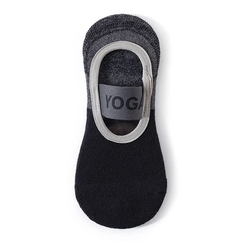 Olivenorma Yoga-Socken mit verstecktem Futter, rutschfest, stoßdämpfend, aus weicher, atmungsaktiver Baumwolle, ideal für Damen-Yoga-Workouts