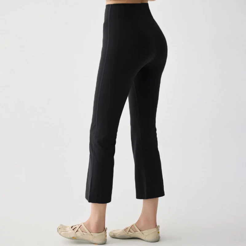 Olivenorma Damen-Jogginghose mit umklappbarem Bund und lockerer Haremshose