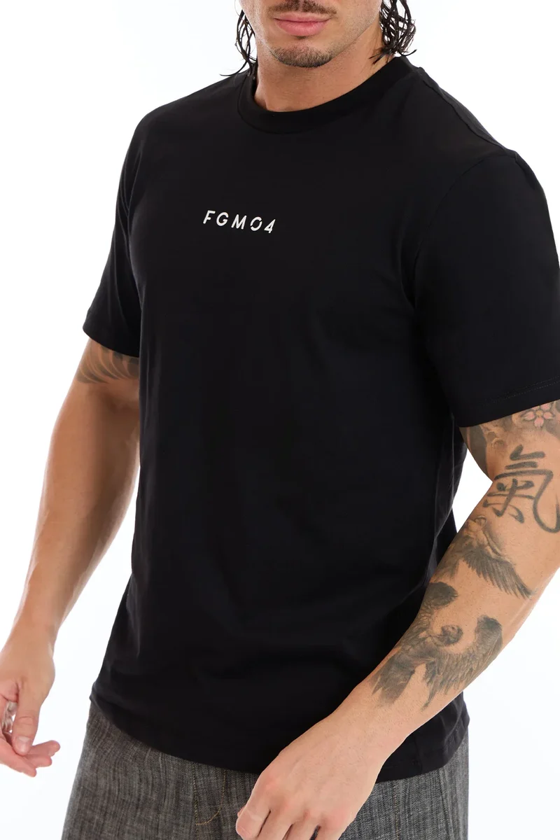T-Shirt Uomo Statement Nero
