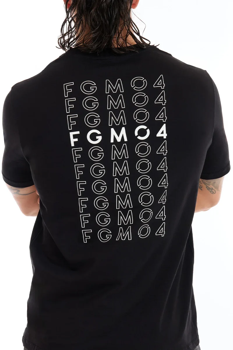 T-Shirt Uomo Statement Nero