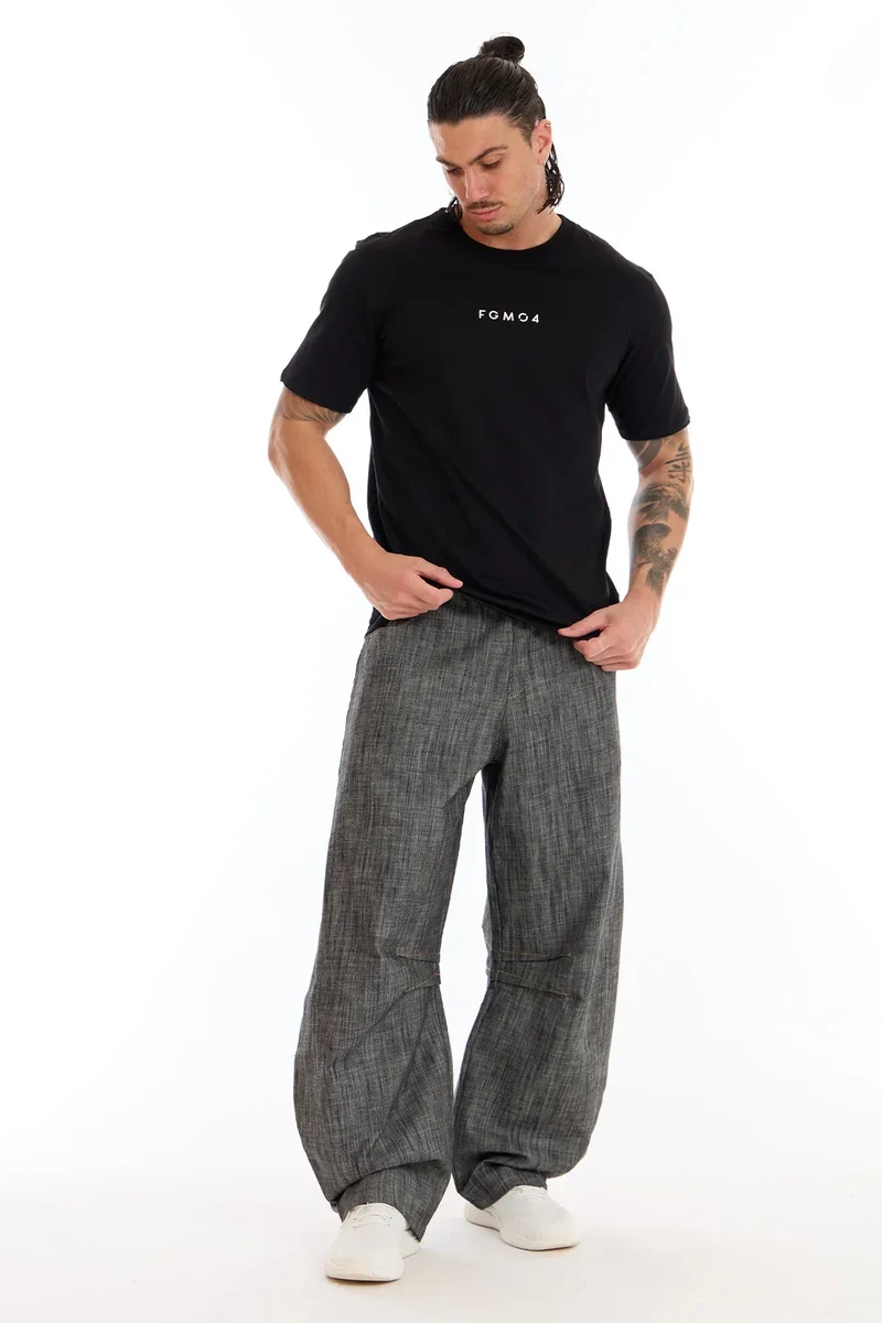 T-Shirt Uomo Statement Nero